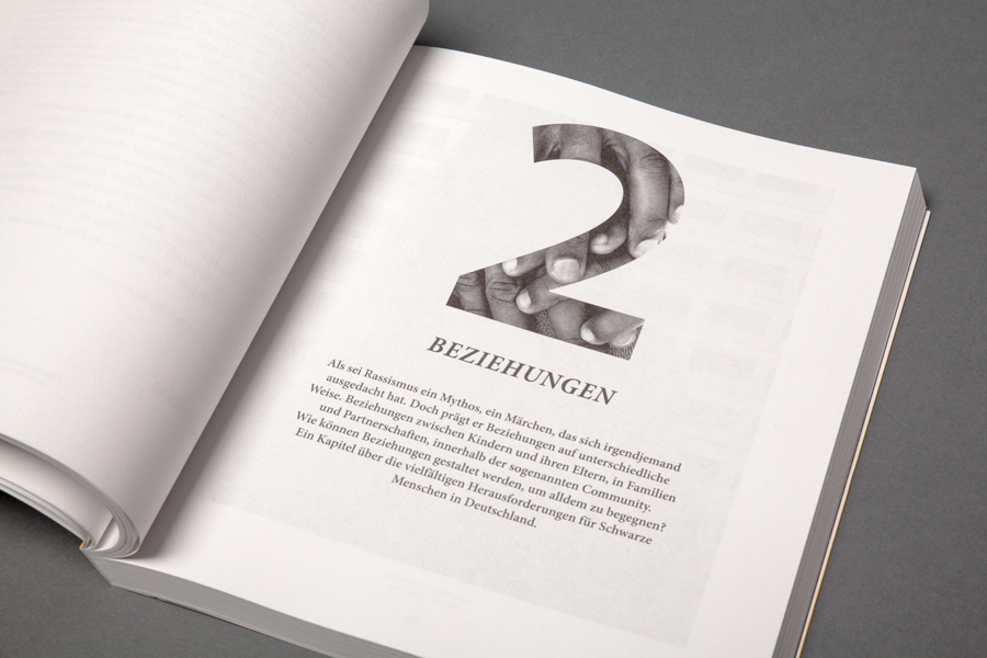 Spiegeblicke, Perspektiven Schwarzer Bewegung, layout spreads, details